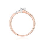 Inel Aur 14K cu Diamant 0.10 ct - Imagine 7