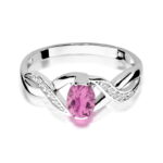 Inel Aur 14K W028 Safir Roz 0.45ct - Imagine 10