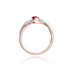 Inel Aur 14K cu Rubin 0.60 ct - Imagine 10