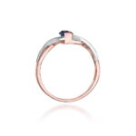 Inel Aur 14K cu Safir 0.70 ct - Imagine 10
