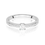 Inel Aur 14K cu Diamante de Laborator 0.28 ct - Imagine 7