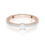 Inel Aur 14K cu Diamante de Laborator 0.28 ct - Imagine 11