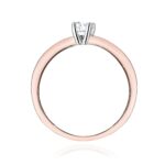 Inel Aur 14K cu Diamante de Laborator 0.28 ct - Imagine 12