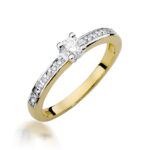 Inel Aur 14K cu Diamant 0.28 ct