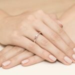 Inel Aur 14K W0292 Diamant Cultivat 0.20ct - Imagine 8