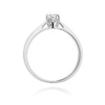 Inel Aur 14K W295 Diamant Crescut în Laborator 0.15ct - Imagine 11