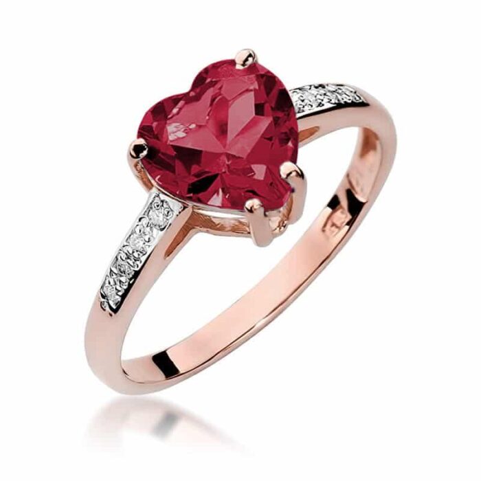 Inel Aur 14K cu Rubin 1.70 ct - Imagine 8