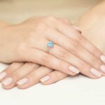 Inel Aur 14K cu Topaz 1.20 ct - Imagine 11
