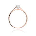 Inel Aur 14K W0311 Diamant Cultivat 0.10ct - Imagine 7