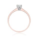 Inel Aur 14K cu Diamant de Laborator 0.20 ct - Imagine 7