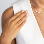 Inel Aur 14K cu Diamant de Laborator 0.20 ct - Imagine 4