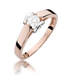 Inel Aur 14K W0320 Diamant Cultivat 0.30ct - Imagine 5