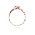 Inel Aur 14K cu Diamant 0.13 ct - Imagine 10