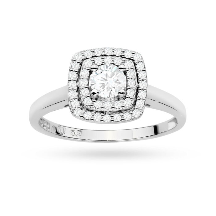 Inel Aur 14K cu Diamante de Laborator 0.50 ct - Imagine 8