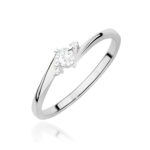 Inel Aur 14K cu Diamante de Laborator 0.12 ct - Imagine 11