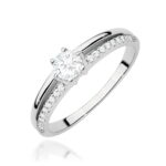 Inel Aur 14K cu Diamante de Laborator 0.40 ct - Imagine 9
