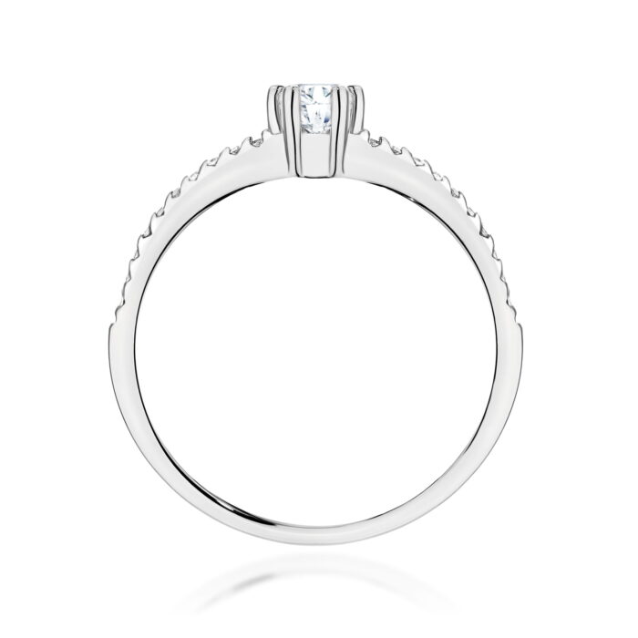 Inel Aur 14K cu Diamante de Laborator 0.40 ct - Imagine 11