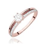 Inel Aur 14K cu Diamante de Laborator 0.40 ct - Imagine 5