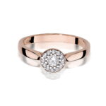 Inel Aur 14K W0362 Diamant Laborator 0.12ct - Imagine 6