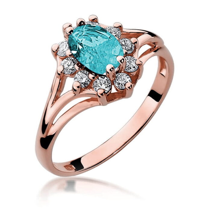 Inel Aur 14K cu Topaz 0.90 ct - Imagine 8