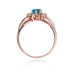Inel Aur 14K cu Topaz 0.90 ct - Imagine 10