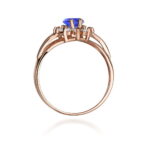 Inel Aur 14K cu Tanzanit 0.70 ct - Imagine 10