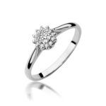 Inel Aur 14K W0401 Diamante Lab Grown 0.10ct - Imagine 9