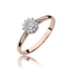 Inel Aur 14K W0401 Diamante Lab Grown 0.10ct - Imagine 5