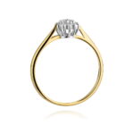 Inel Aur 14K W0401 Diamante Lab Grown 0.10ct - Imagine 3