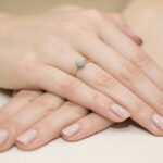 Inel Aur 14K W0401 Diamante Lab Grown 0.10ct - Imagine 4