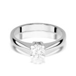 Inel Aur 14K W0404 Diamant Cultivat 0.50ct - Imagine 10