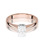 Inel Aur 14K W0404 Diamant Cultivat 0.50ct - Imagine 6