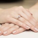Inel Aur 14K W0404 Diamant Cultivat 0.50ct - Imagine 8