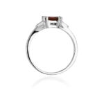 Inel Aur 14K cu Garnet 1.30 ct - Imagine 11