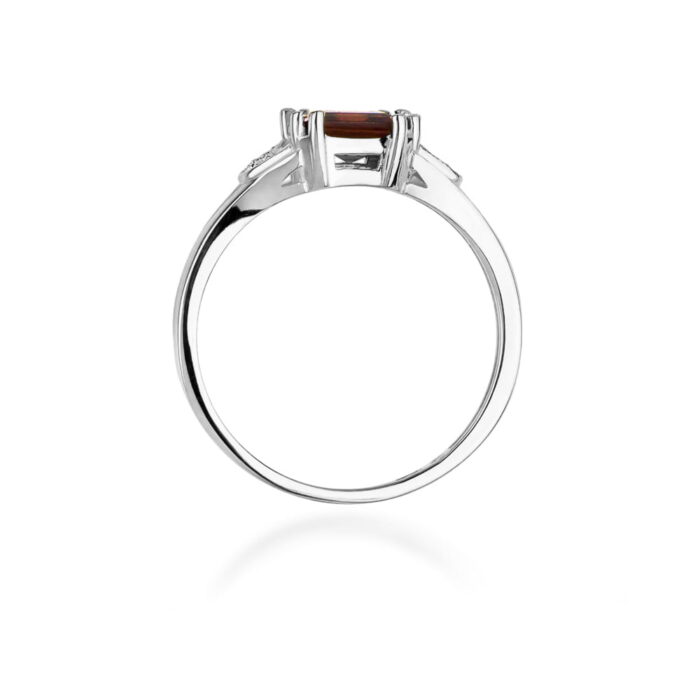 Inel Aur 14K cu Garnet 1.30 ct - Imagine 11