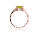 Inel Aur 14K cu Peridot 1.00 ct - Imagine 10