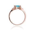 Inel Aur 14K cu Topaz 1.40 ct - Imagine 10