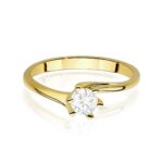 Inel Aur 14K cu Diamant de Laborator 0.50 ct - Imagine 2