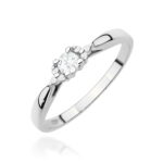 Inel Aur 14K cu Diamante de Laborator 0.13 ct - Imagine 9