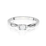 Inel Aur 14K cu Diamante de Laborator 0.13 ct - Imagine 10