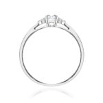 Inel Aur 14K cu Diamante de Laborator 0.13 ct - Imagine 11
