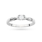 Inel Aur 14K cu Diamante de Laborator 0.13 ct - Imagine 12