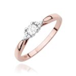 Inel Aur 14K cu Diamante de Laborator 0.13 ct - Imagine 5
