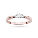 Inel Aur 14K cu Diamante de Laborator 0.13 ct - Imagine 8