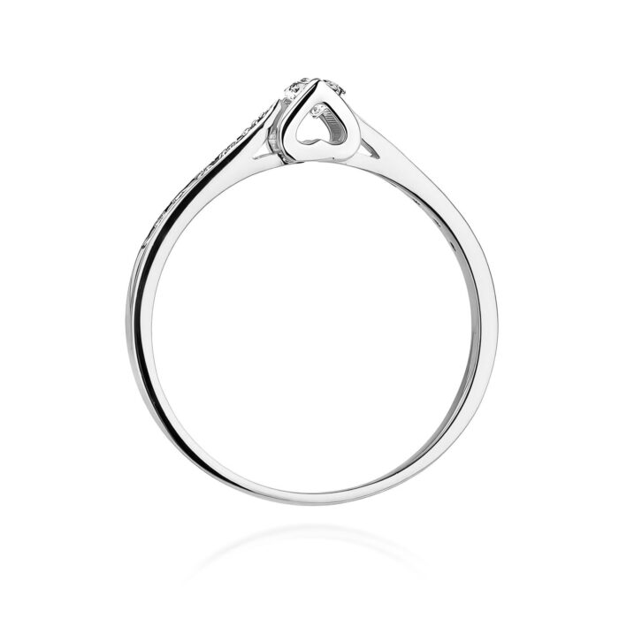 Inel Aur 14K W0435 Diamant Laborator 0.10ct - Imagine 11