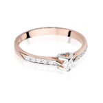 Inel Aur 14K W0435 Diamant Laborator 0.10ct - Imagine 6