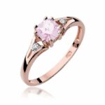 Inel Aur 14K cu Topaz Roz 0.70 ct - Imagine 7