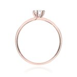 Inel Aur 14K cu Diamante de Laborator 0.37 ct - Imagine 11