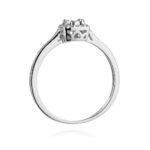 Inel Aur 14K W462 Diamant Cultivat 0.21ct - Imagine 11