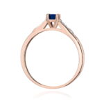 Inel Aur 14K W0466 Safir 0.30ct - Imagine 7